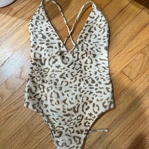 Mikoh Animal Print Swimwear NWOT S